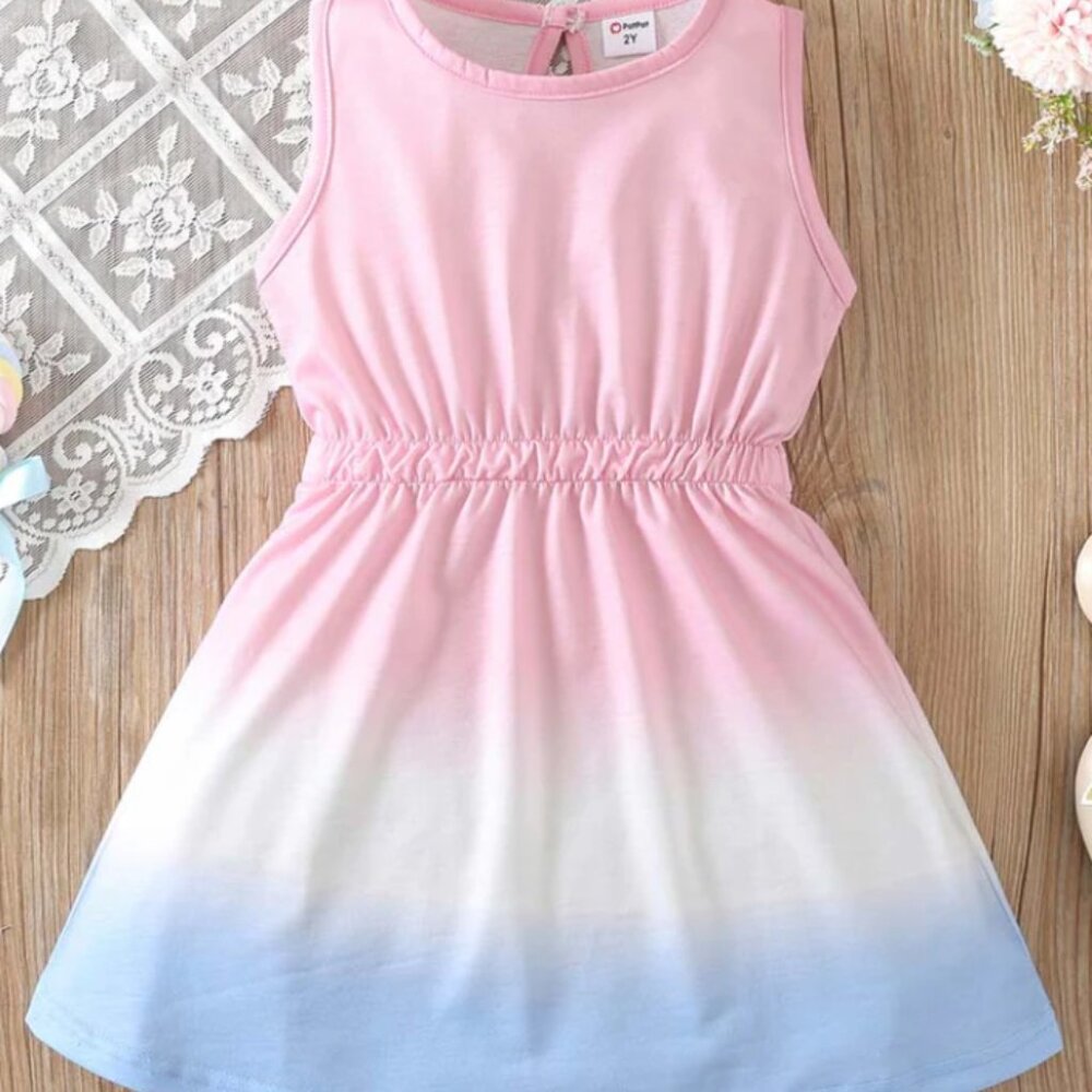 Girls Gradient Dress